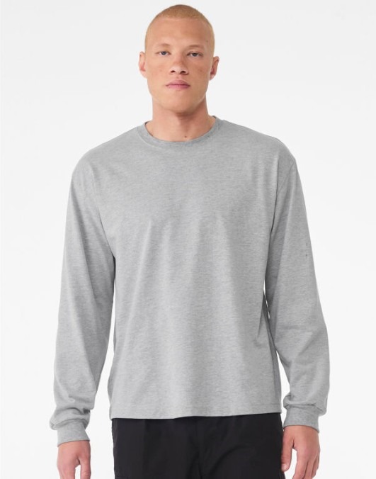 Unisex Heavy Boxy Long Sleeve Tee