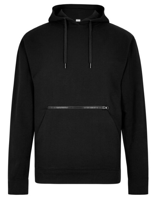 Regular Fit Pique Hoodie