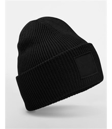 Deep Cuff Tonal Patch Beanie