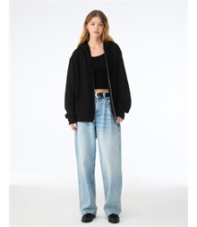 Unisex Heavy Full Zip Hoodie